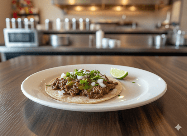 Tacos de Cabeza – Authentic Tacos de Cabeza at El Toro Carniceria – Traditional Mexican Beef Head Tacos