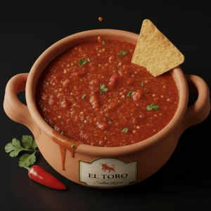 El Toro Salsa Roja – Authentic Mexican Red Sauce Made Fresh with Chili and Tomato